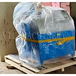 El separador horizontal de residuos de aceite ha sido embalado y listo para su envío.